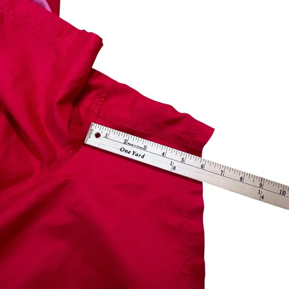 Lands End Swim Trunks XXL‎ Red Mesh Lined Shorts Quick Dry Casual Drawstring